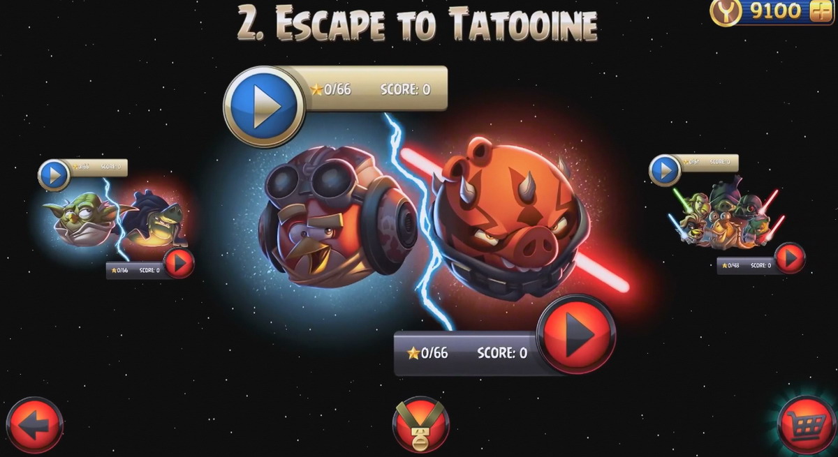 youtube angry birds star wars